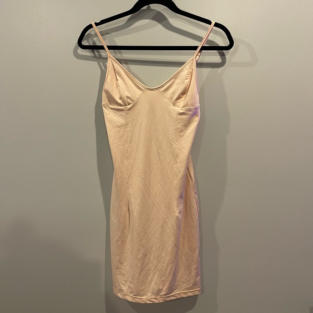 With Jean Peach Dress